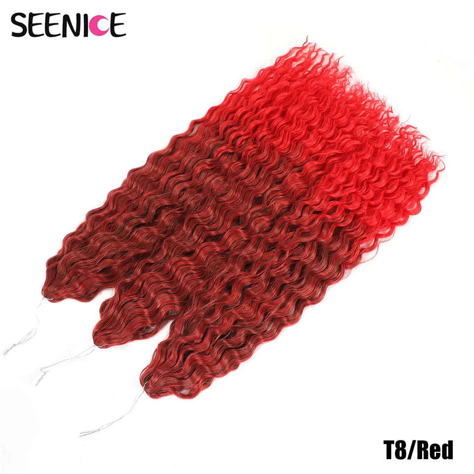 Synthetic Water Wave Twist Crochet Hair - Various Colors Available
