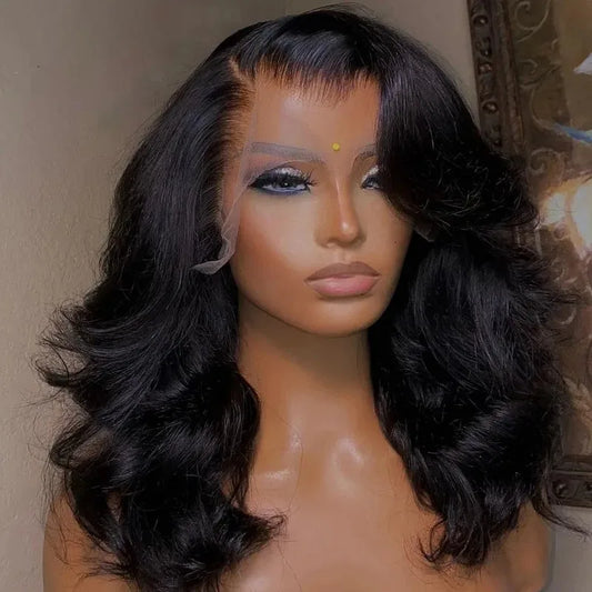 Body Wave Bob - Transparent Lace Frontal Human Hair Wig