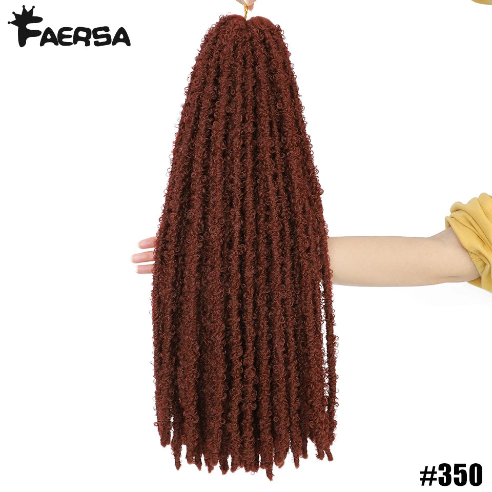 Butterfly Locs Crochet Synthetic Hair - Various Colors Available