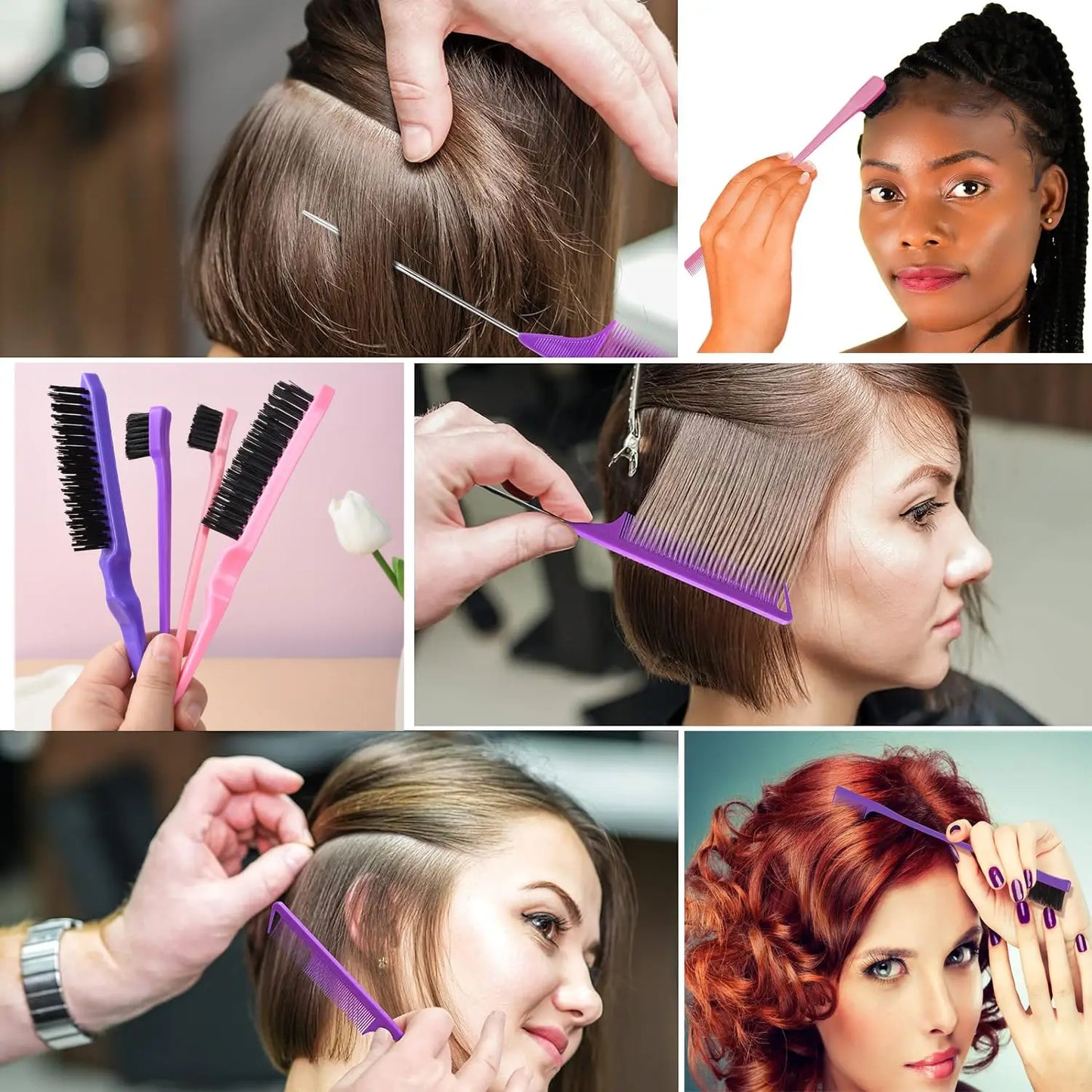 12Pcs Hair Styling Sets - Various Colors Available