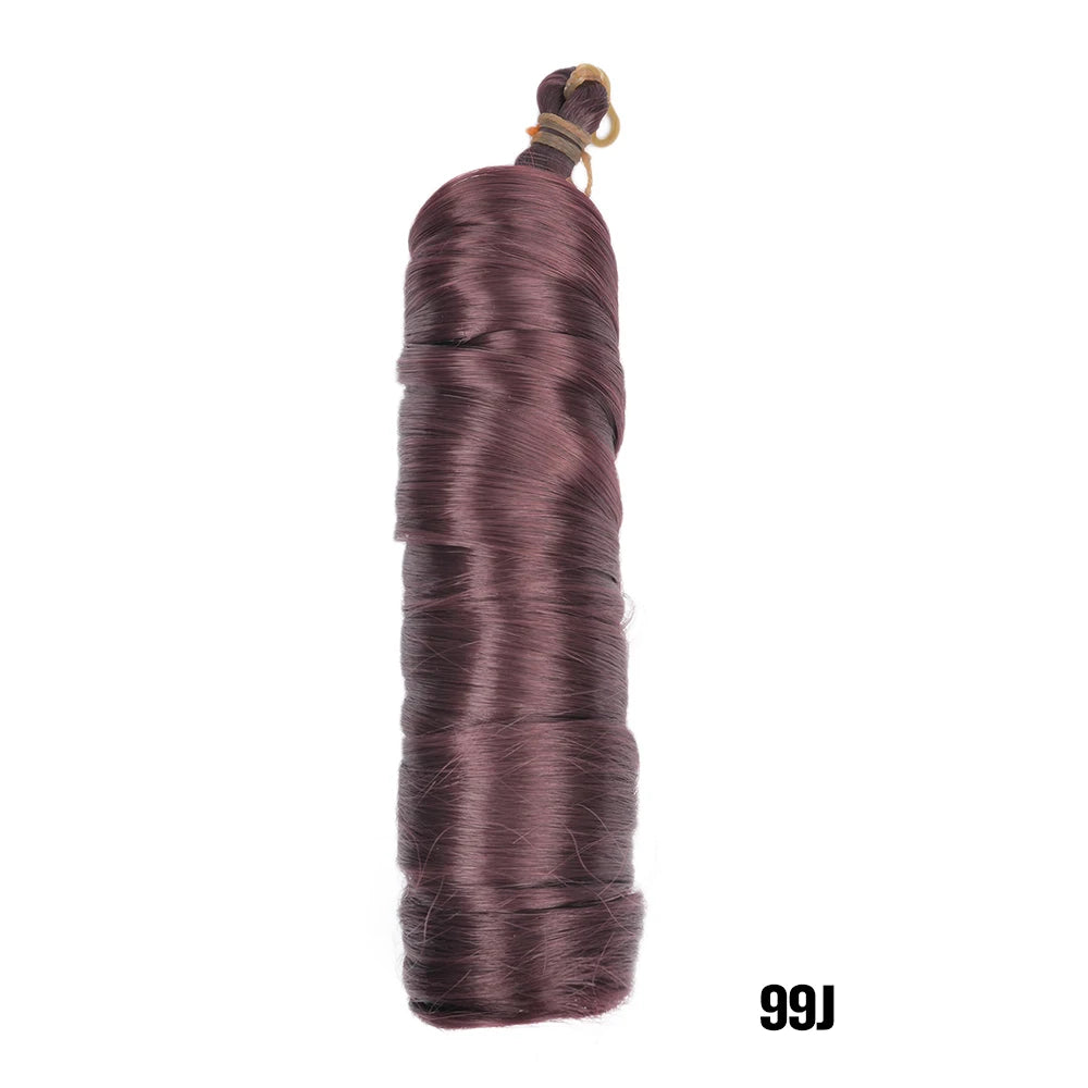 Loose French Spiral Curl Synthetic Pre-Stretched Braiding Hair