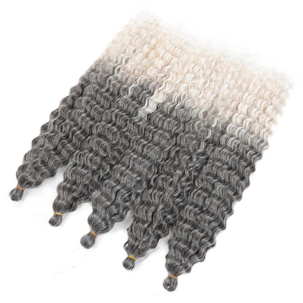 Water Wave Synthetic Crochet Hair - Various Colors Available