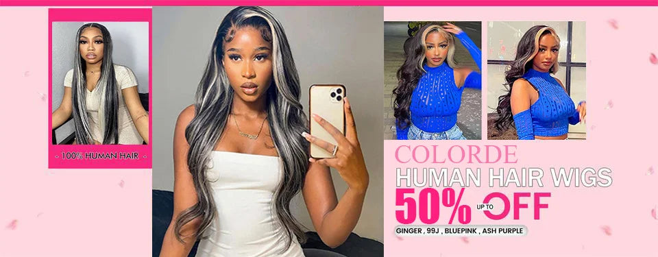 Ombre Ash Honey Blonde Body Wave HD Transparent Lace Frontal Human Hair Wig