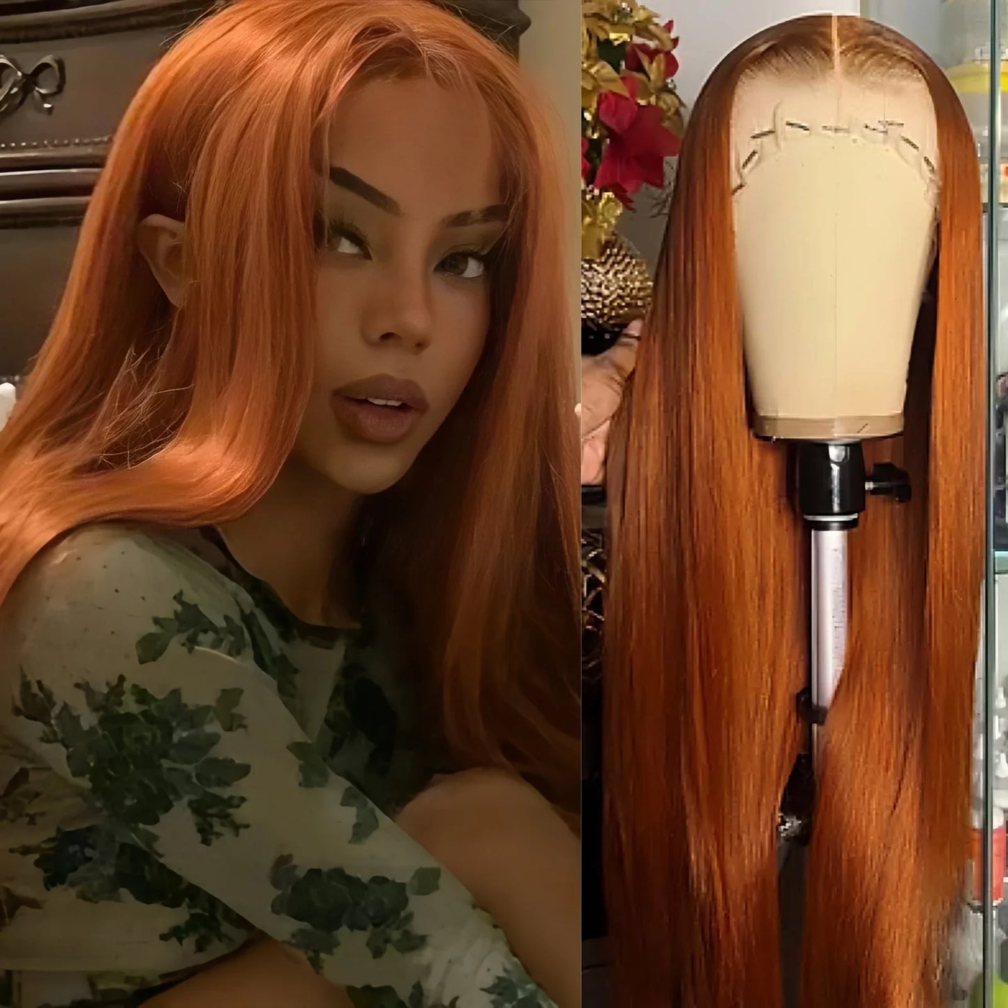 Synthetic Long Straight Lace Front Wigs - Various Colors Available