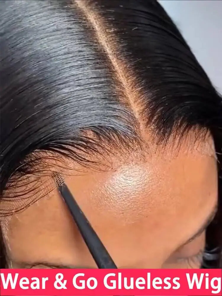 Brazilian Remy Straight - Glueless Human Hair Ready to Wear Wig