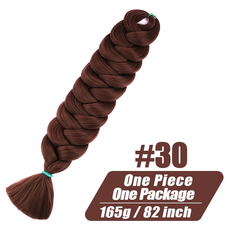 Xpression Kanekalon Synthetic Braiding Hair - Various Colors Available