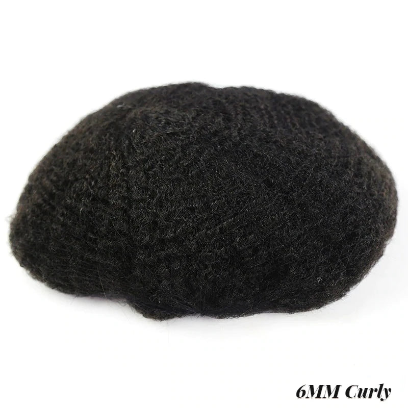 Kuin Kinky Curly - Injection PU Prosthesis Hair System - Various Options Available
