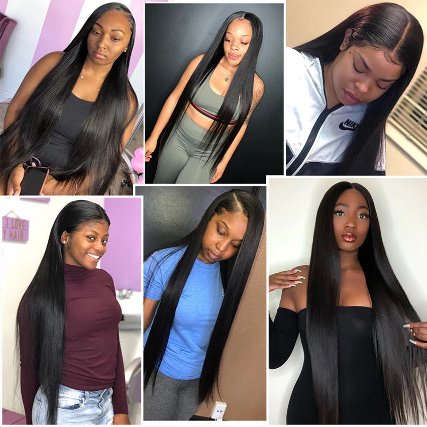 Silky Straight 100% Human Hair Bundles