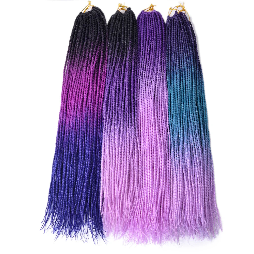 Synthetic Long Pre-Looped Box Braids Crochet Hair