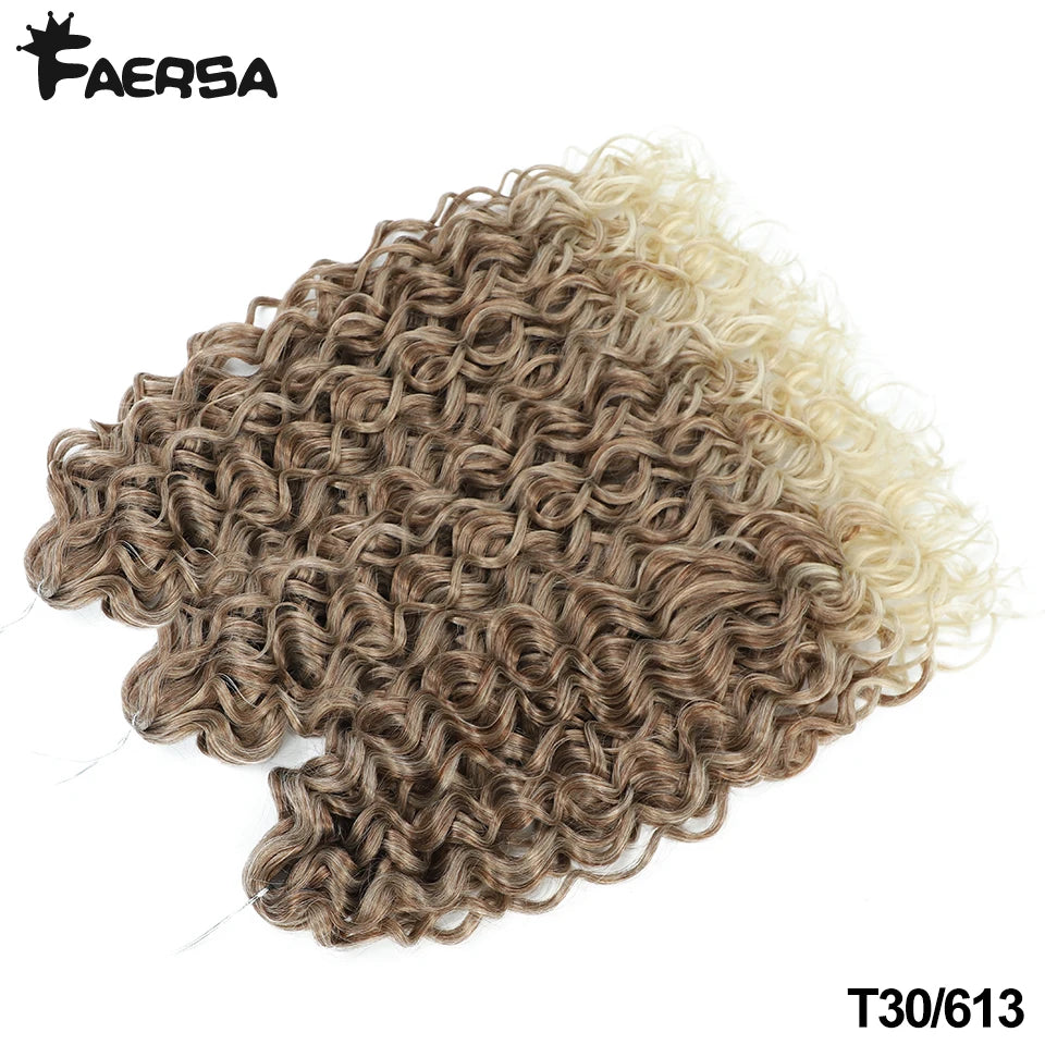 Deep Wavy Twist Synthetic Crochet Hair