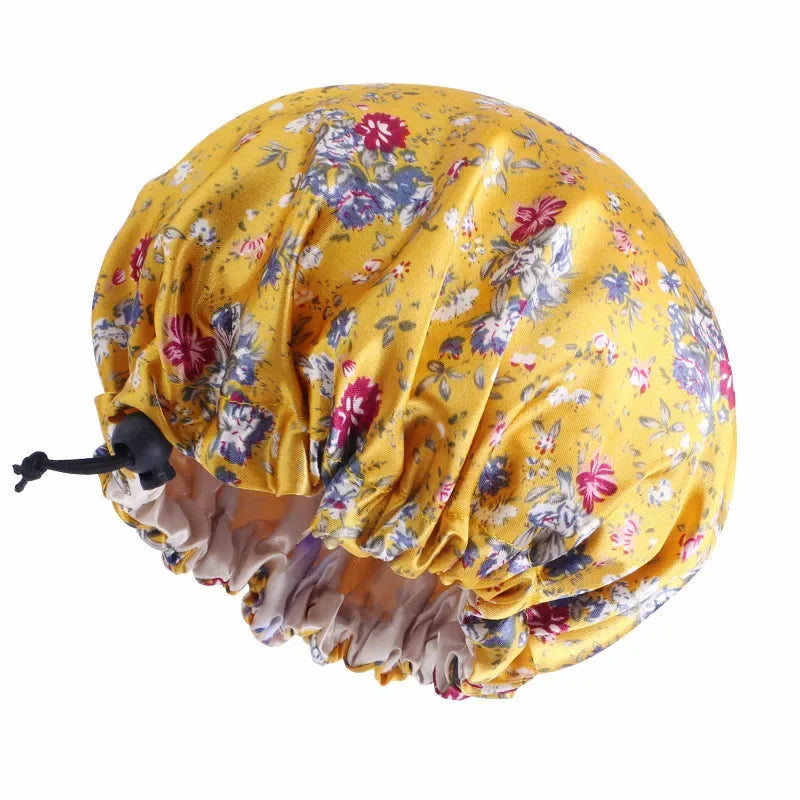 Girls Satin Wide Band Bonnet For Babies/Children