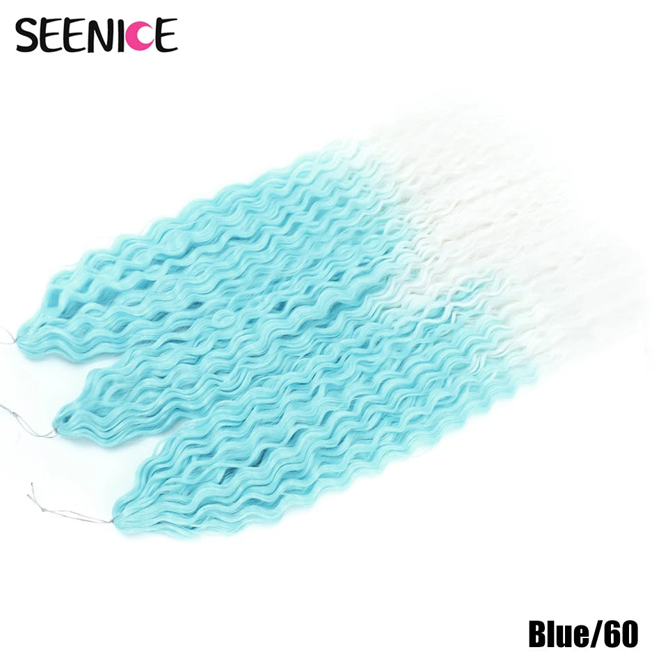 Synthetic Water Wave Twist Crochet Hair - Various Colors Available