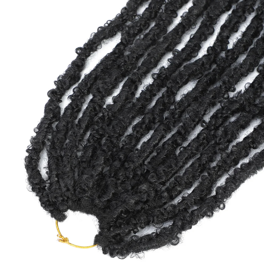 Butterfly Locs Synthetic Crochet Hair - Various Colors Available