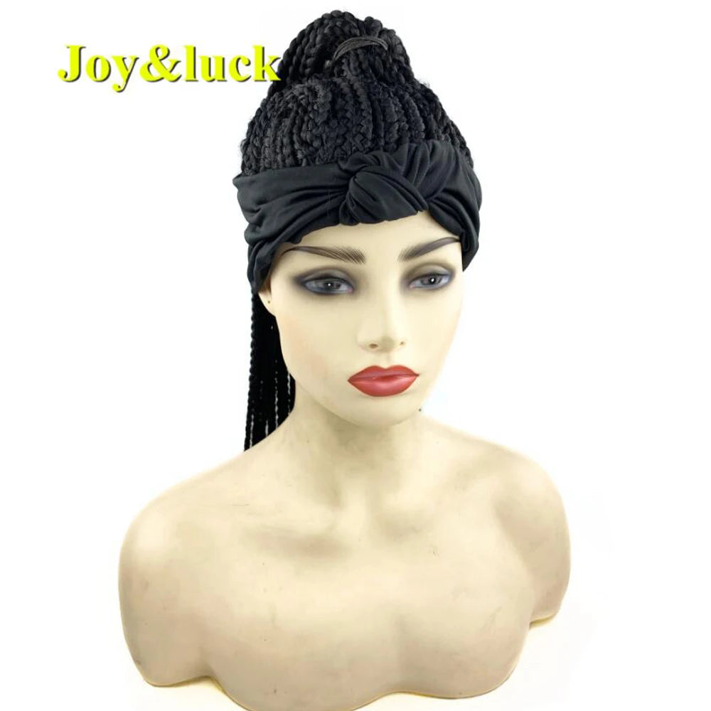 Synthetic Headband Braided Wigs