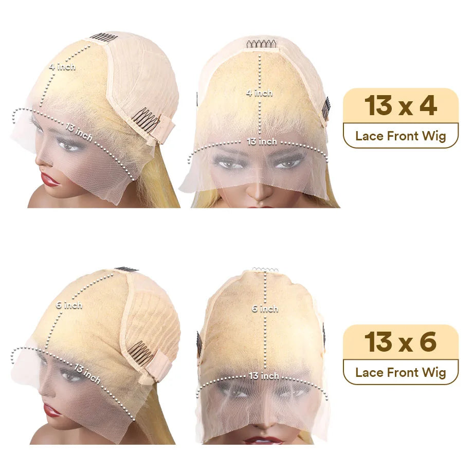 Blonde Body Wave - HD Lace Frontal Human Hair Wig
