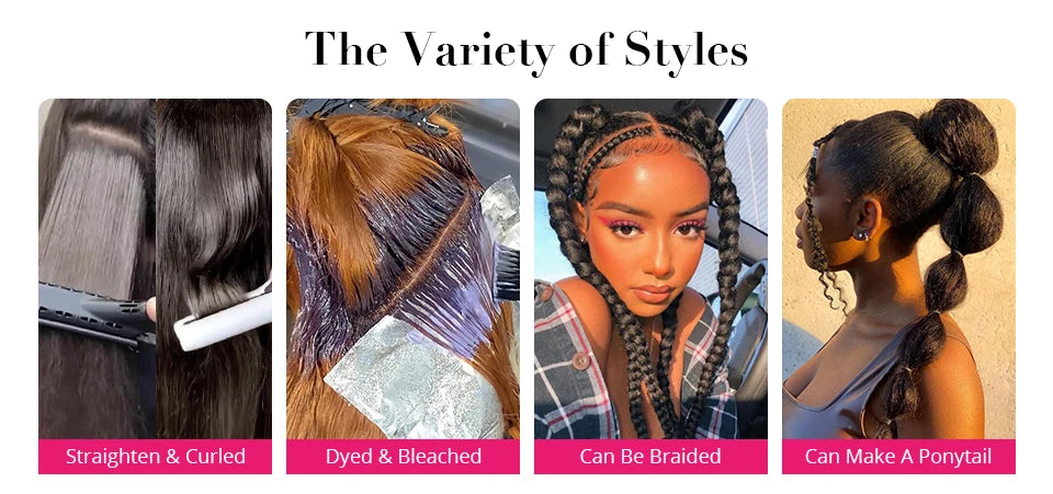 Kinky Curly Human Hair Headband Wig