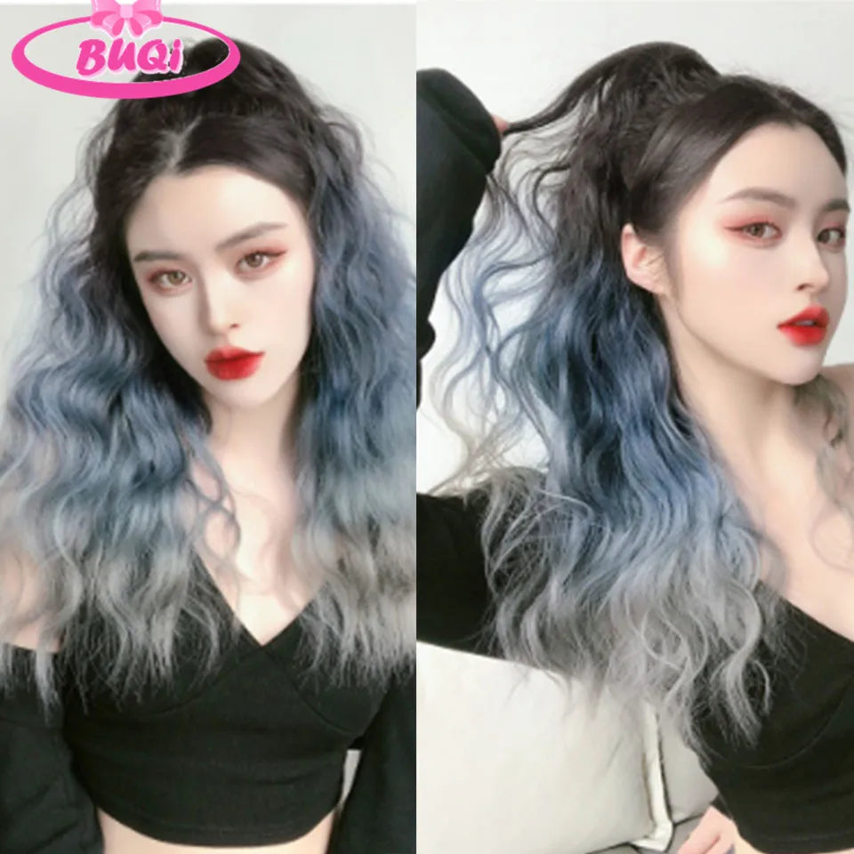 Body Wave Claw Clip On Synthetic Ponytails - Various Options Available