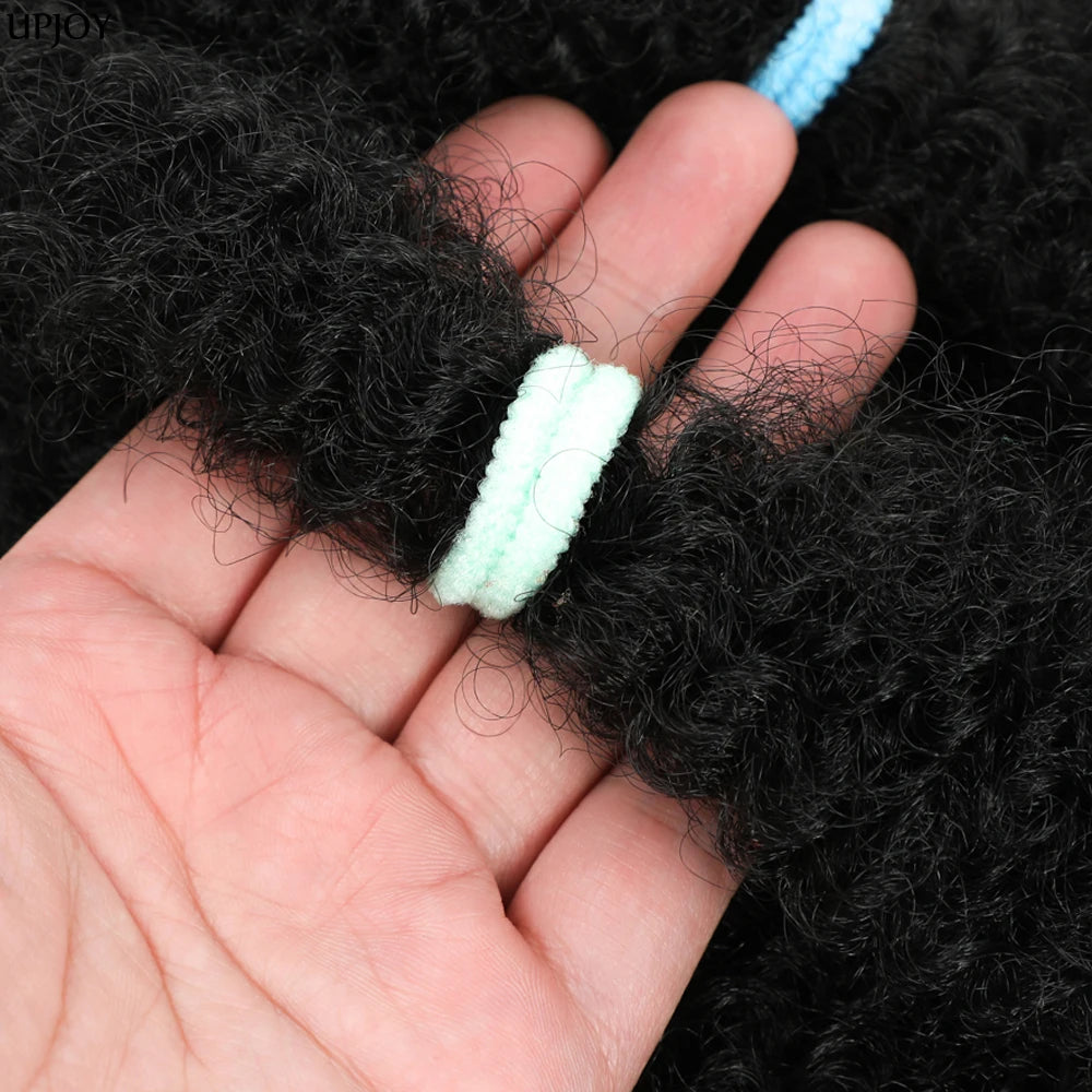 Afro Kinky Curly Marley Synthetic 12inch Hair - Various Colors Available