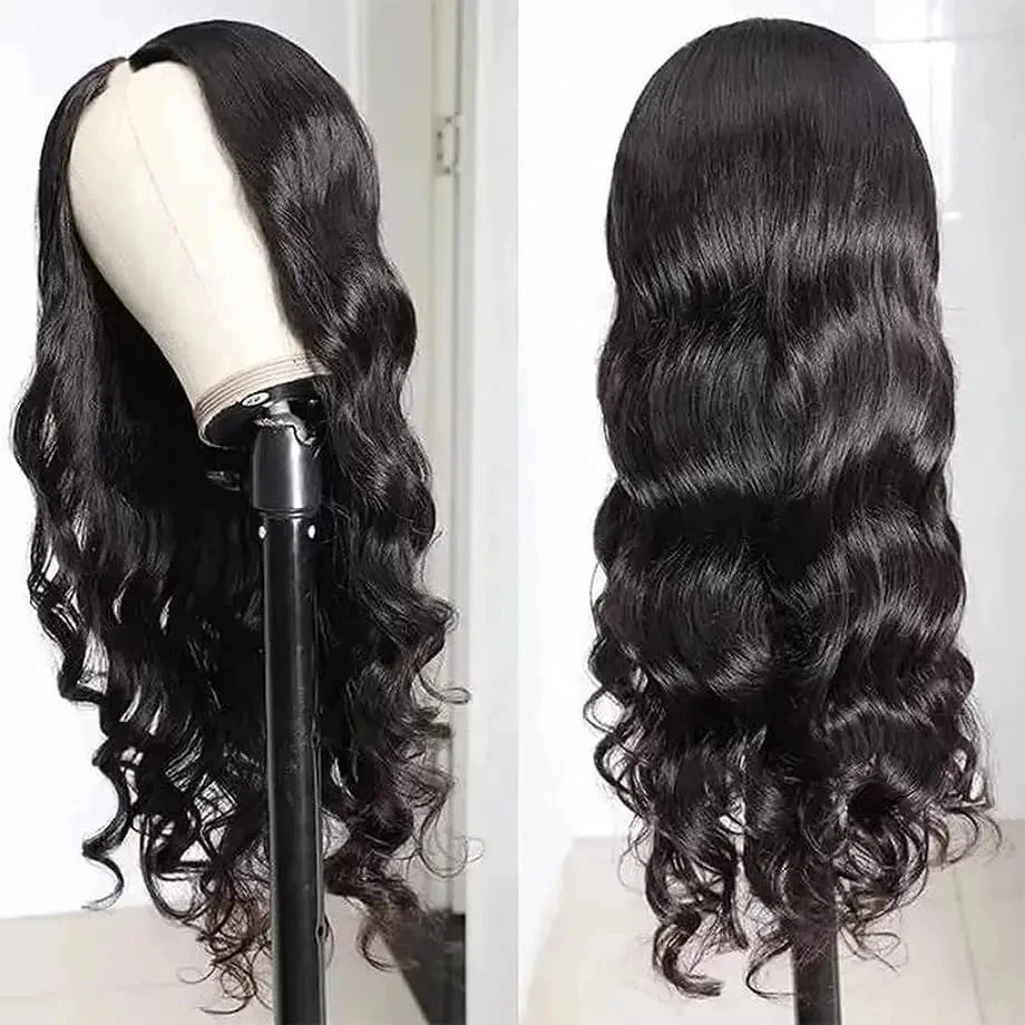 Body Wave U & V Part Human Hair Wig