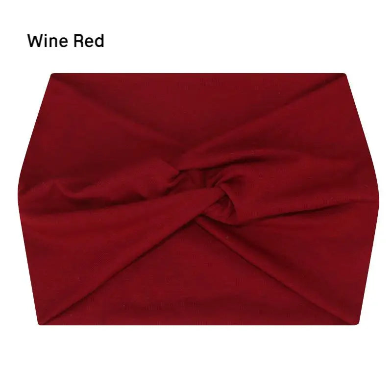 Wide Elastic Headbands