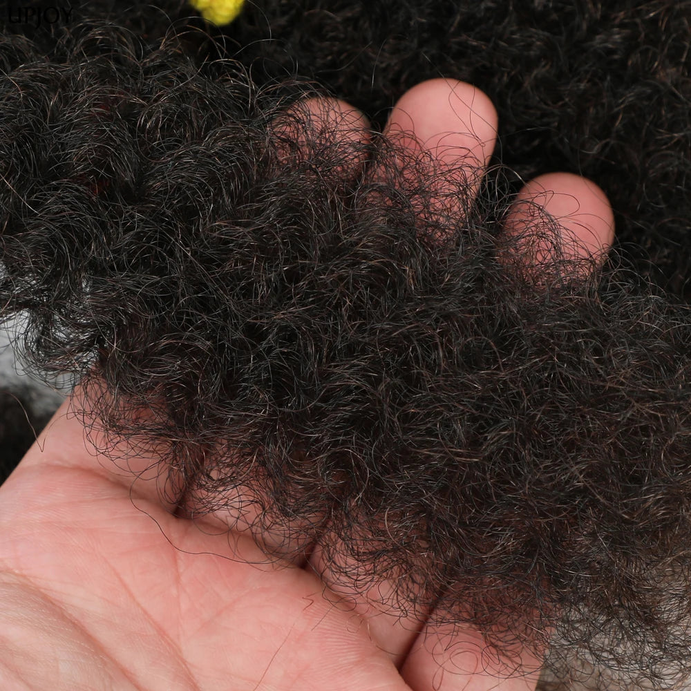 Afro Kinky Curly Marley Synthetic 12inch Hair - Various Colors Available