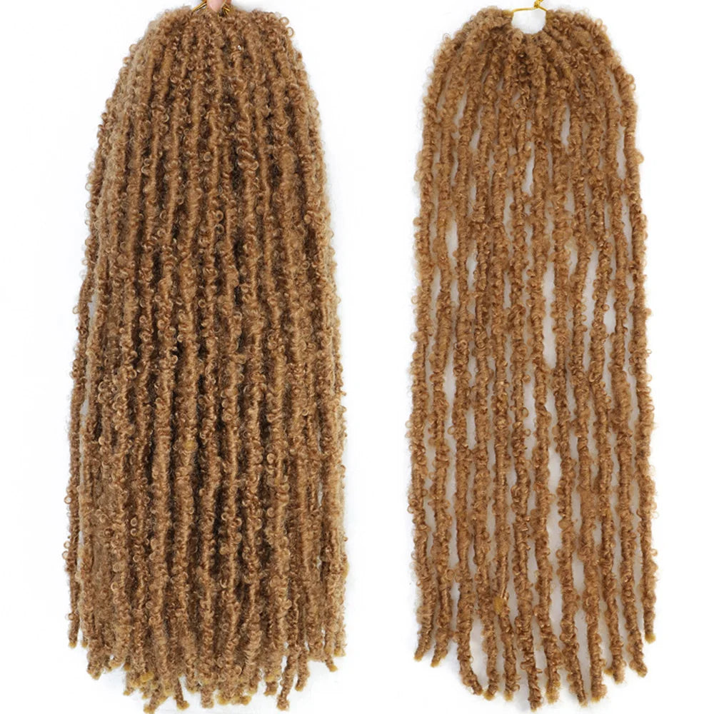 Butterfly Locs Synthetic Crochet Hair - Various Colors Available