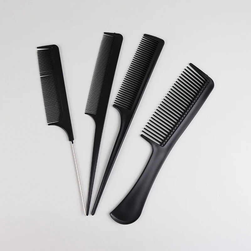 10pc Black Hair Comb Set