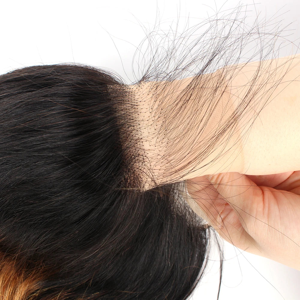 Remy Brazilian Body Wave Human Hair Lace Frontal With Baby Hair - Various Options Available