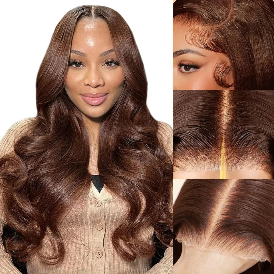 100% Remy Human Hair Transparent Lace Closure or Frontals - Various Options Available