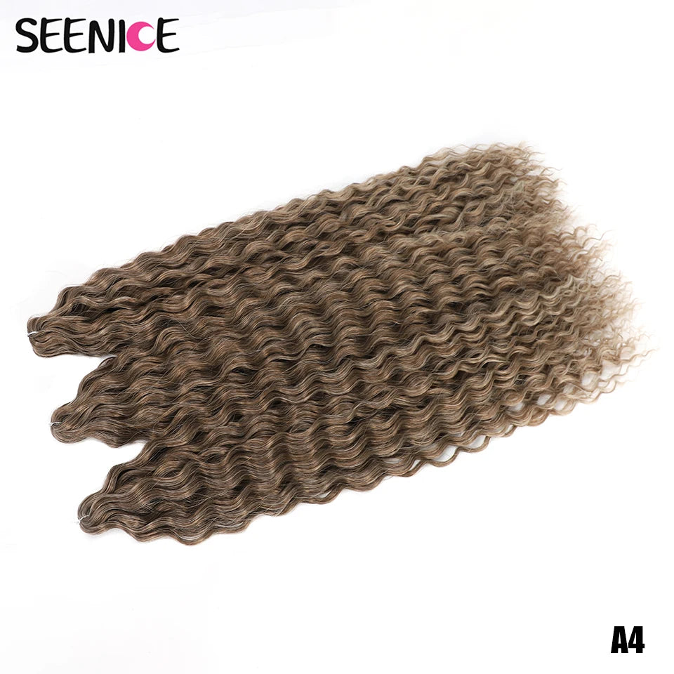 Synthetic Water Wave Twist Crochet Hair - Various Colors Available