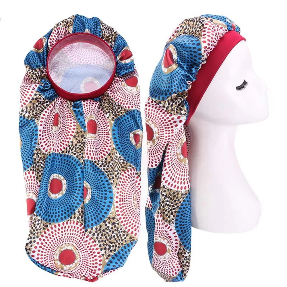 Unisex Elastic Bonnet  for Long Hair