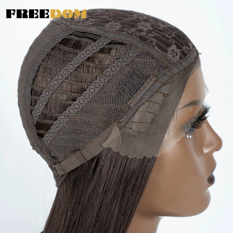 Straight Synthetic Lace Front Wigs - Various Colors Available