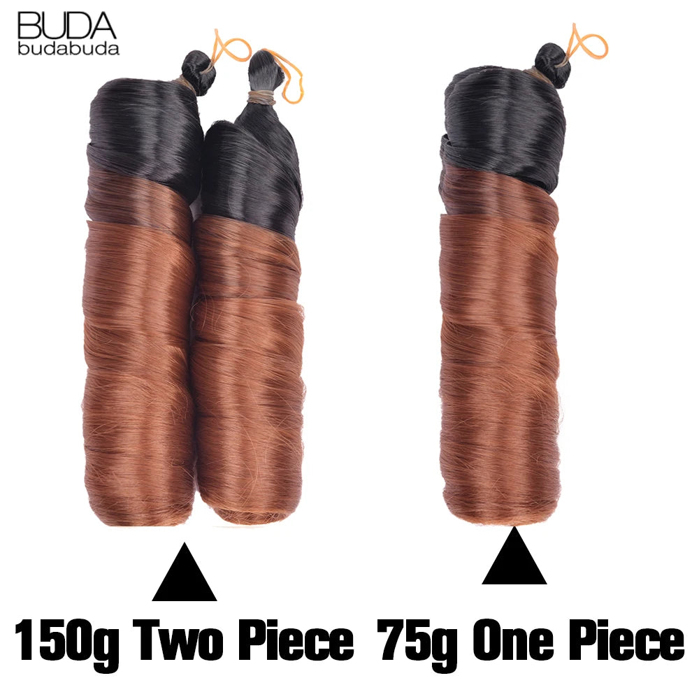 Loose French Spiral Curl Synthetic Pre-Stretched Braiding Hair