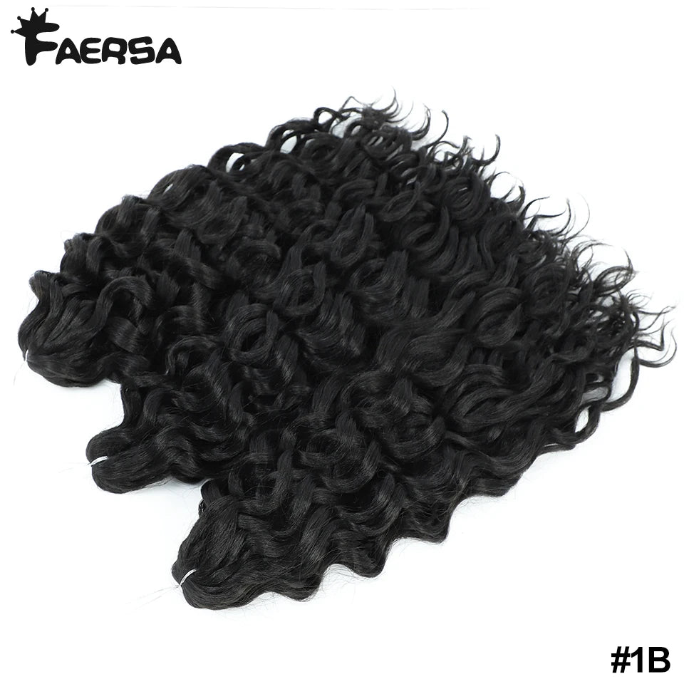 Deep Wavy Twist Synthetic Crochet Hair