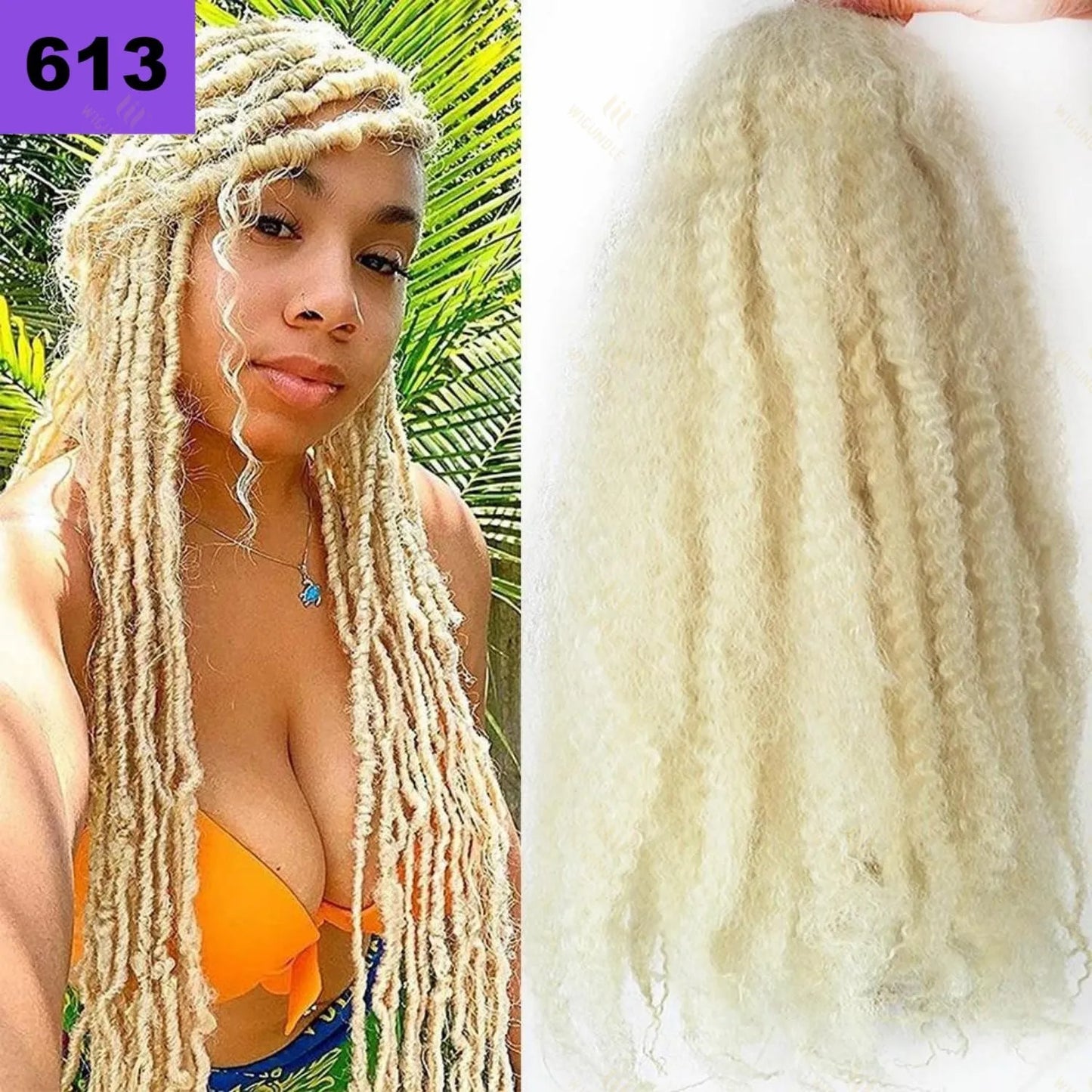 Marley Twists Synthetic Braiding/Crochet Hair - Various Colors Available