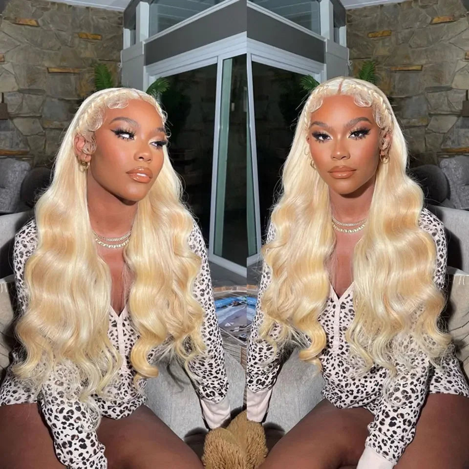 Ombre Blonde Body Wave Bundles - Brazilian Remy 100% Unprocessed Human Hair