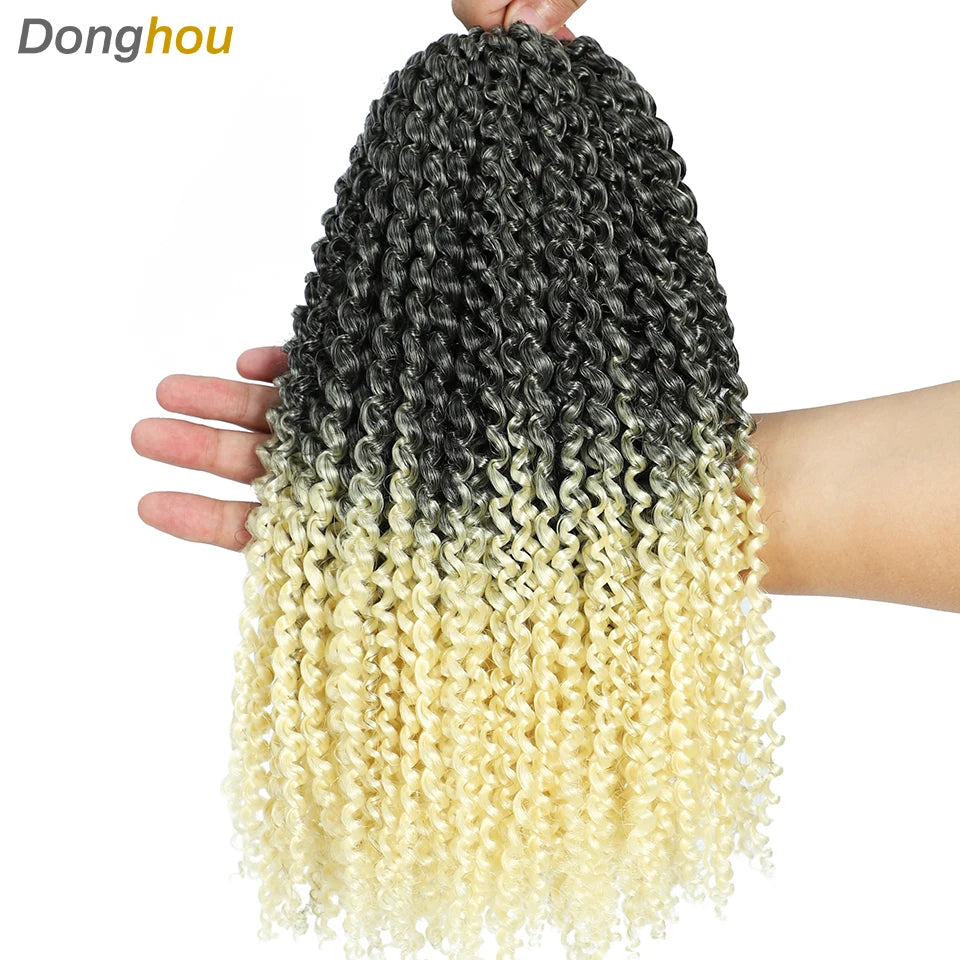 Curly Passion Twist Synthetic Crochet Hair - Various Colors Available