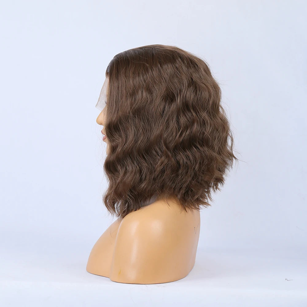 Body Wave Short Bob Lace Front Synthetic Wigs - Various Colors Available
