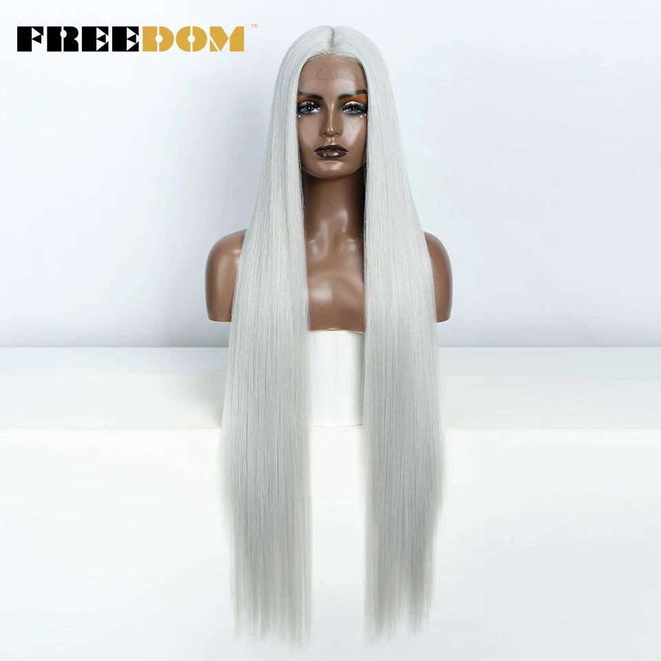 Straight Synthetic Lace Front Wigs - Various Colors Available