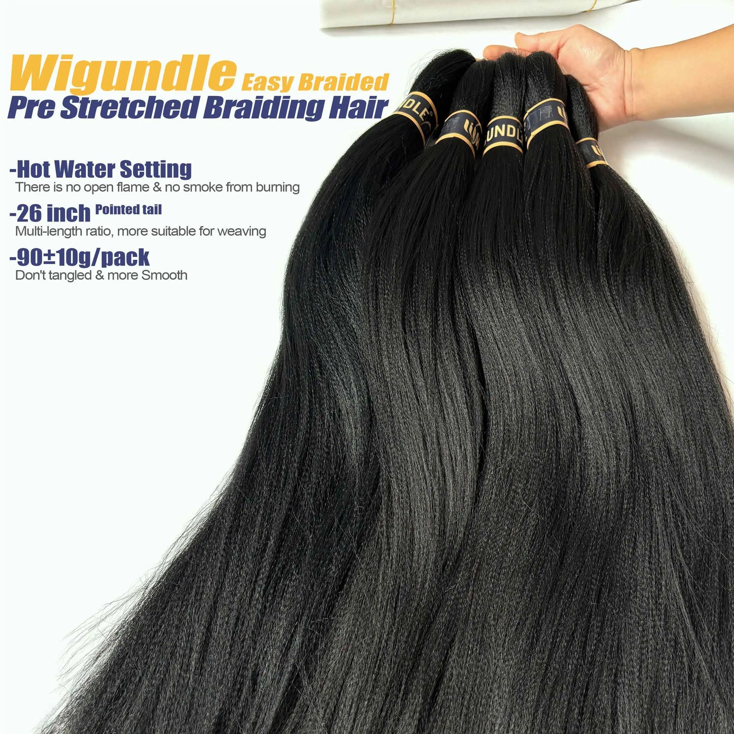 EZ Pre-Stretched Synthetic Braiding Hair