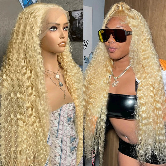Blonde Deep Wave - HD Lace Frontal Human Hair Wig