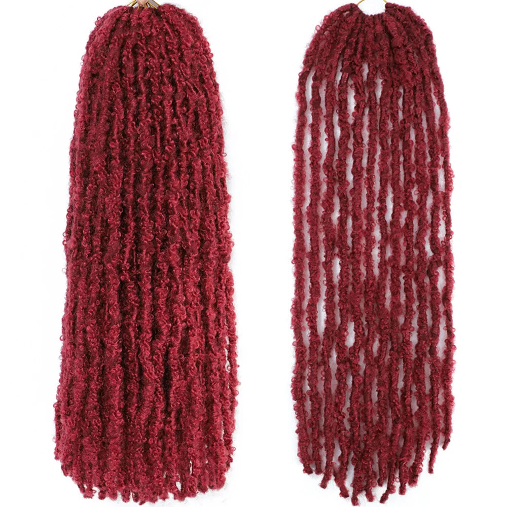 Butterfly Locs Synthetic Crochet Hair - Various Colors Available