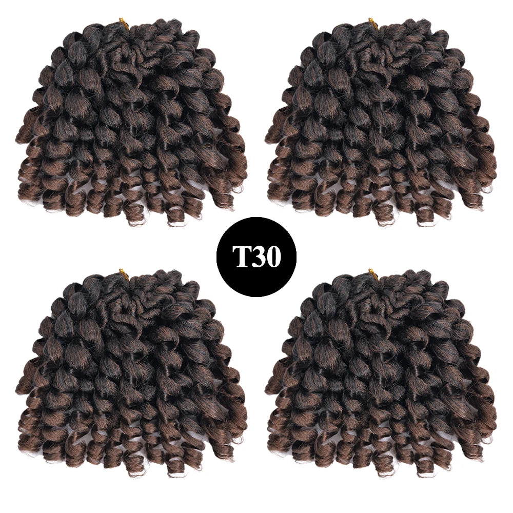 Jumpy Wand Curl Synthetic Crochet Hair