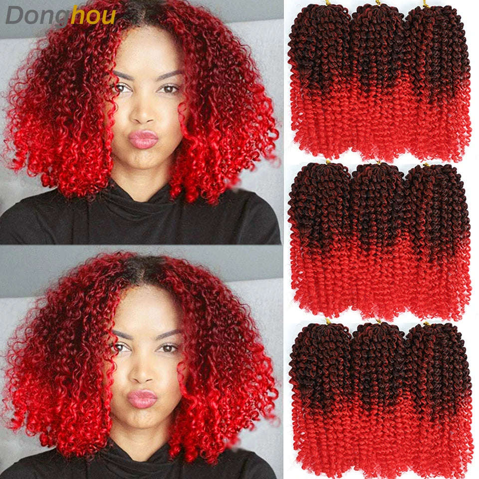 Curly Passion Twist Synthetic Crochet Hair - Various Colors Available