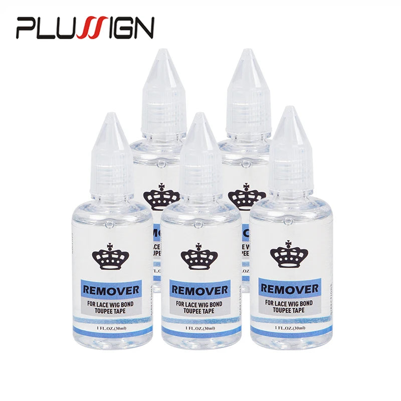30Ml Yellow Wig Glue Remover For Adhesive Tape & Glue Adhesives Remover For Wig Glue Clear Liquid Remover For Double Side Tape
