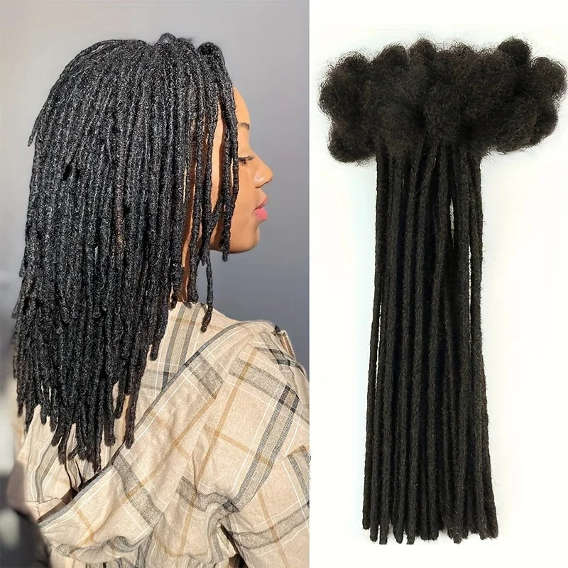 100% Real Human Hair Locs