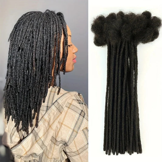 100% Real Human Hair Locs