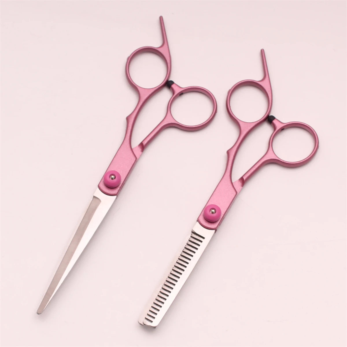 6" Stainless Steel Hair Shears and Scissors - Set & Sold Separately