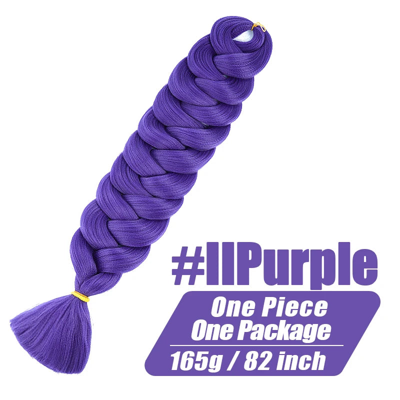 Xpression Pre Stretched Synthetic Braiding Hair - Various Colors Available