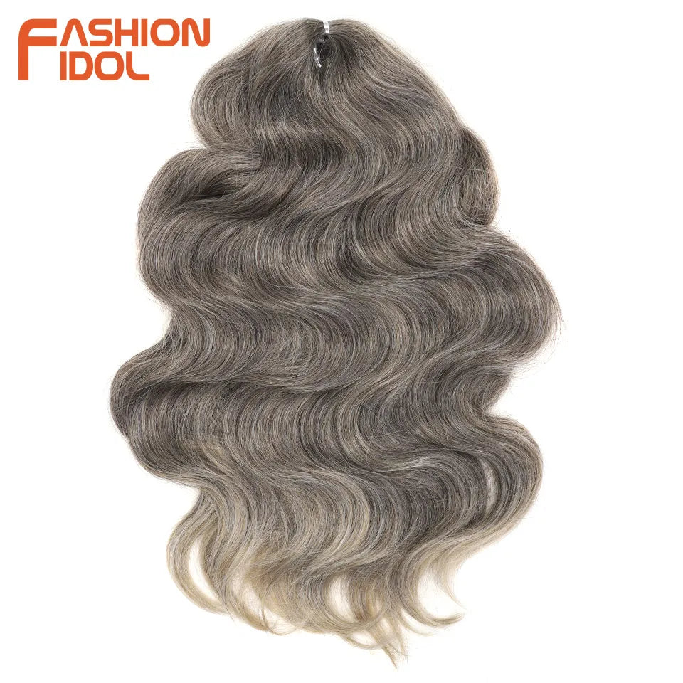 Soft Body Wave Synthetic Braiding Hair - Various Colors Available